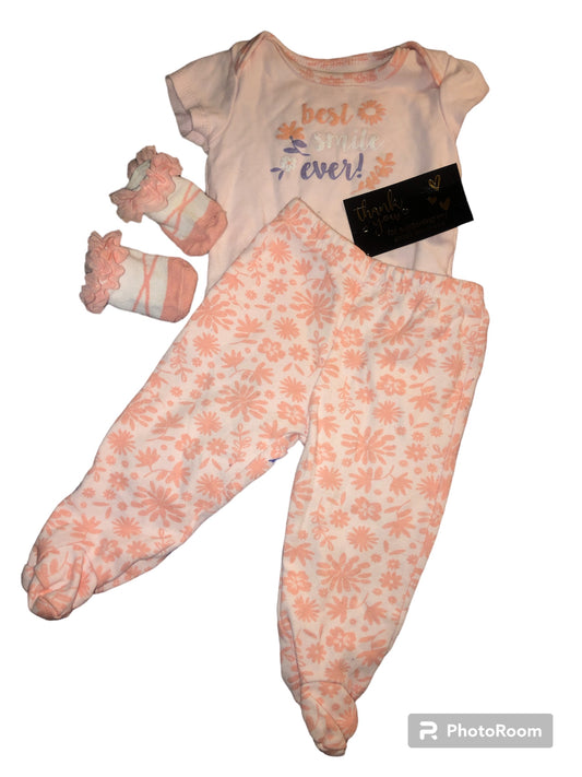 Infant Girls 3pc outfit