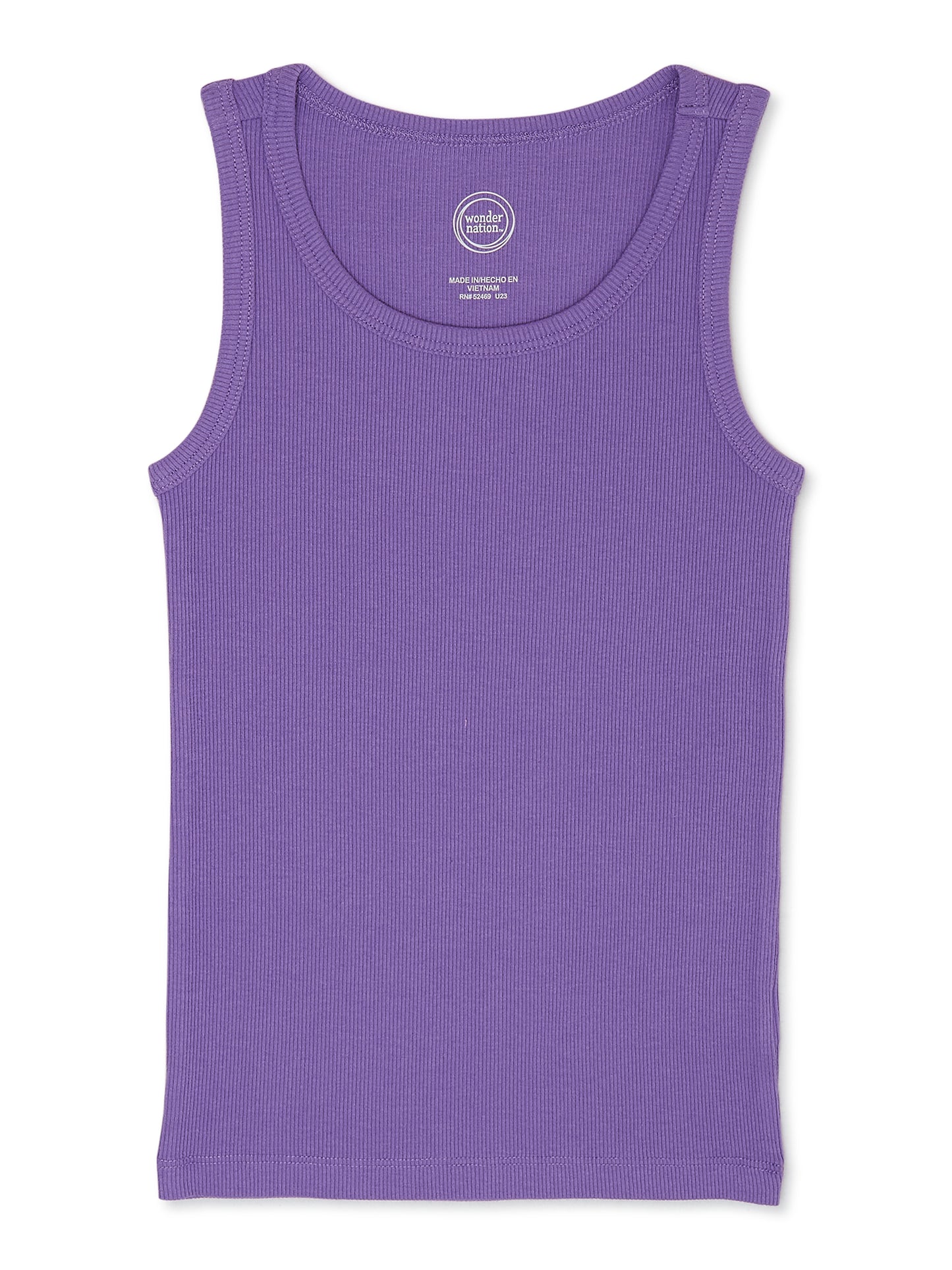 Girls Kid Tough Tank Top, Sizes 4-18 and Plus