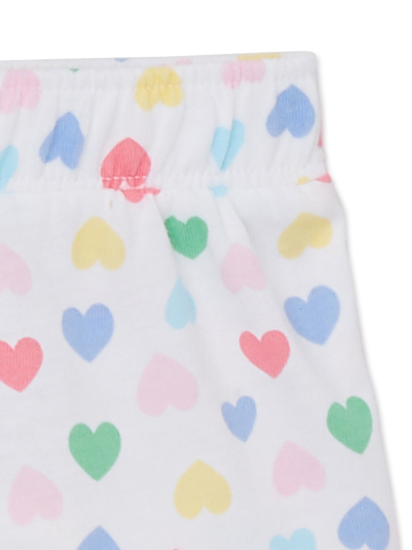 Baby Girl Heart Print Shorts, Sizes 0-24 Months